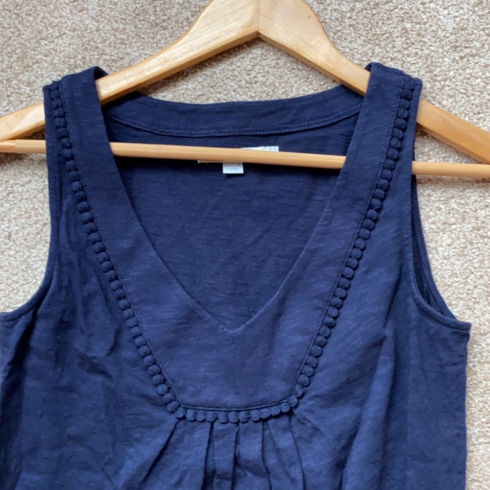 Boden sleeveless navy blue dress 6